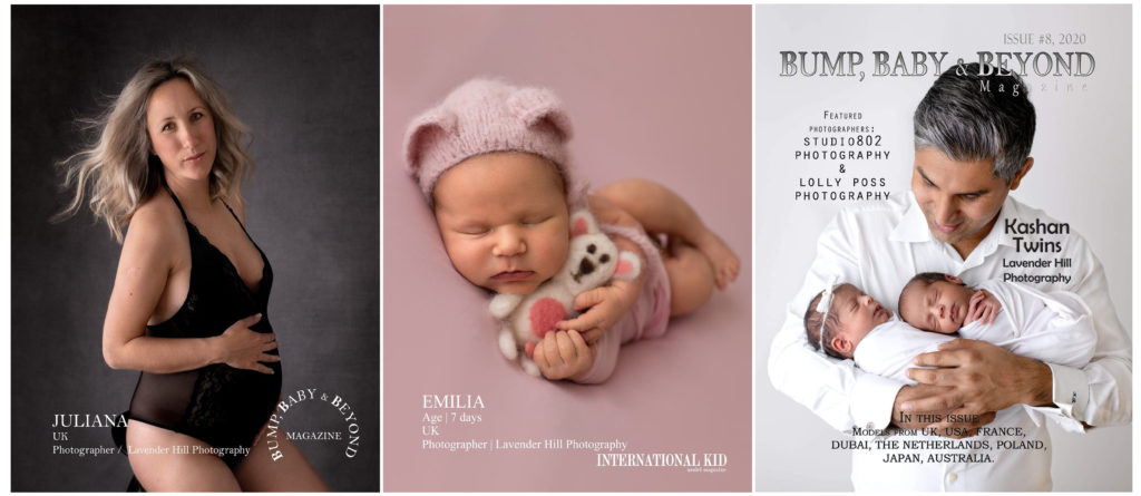 London Maternity Newborn Photographer publications